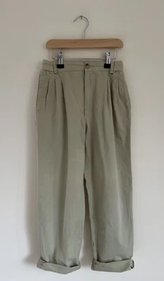 £10 • Buy Vintage Beige Chinos Trousers Age 7