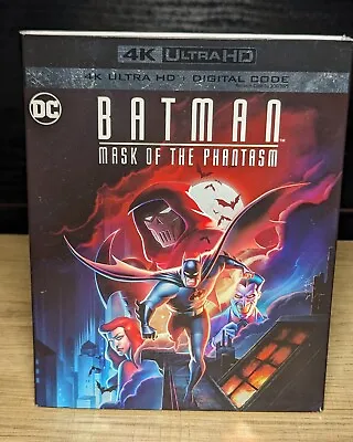 Batman: Mask Of The Phantasm (4K UHD Slipcover No Digital 1993) • $17.99