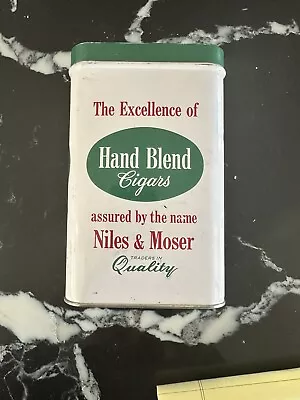  Vintage Retro Niles And Moser Hand Blend $.10 Cigar • $15