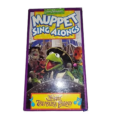 NEW Muppet Sing-Alongs - Muppet Treasure Island (VHS 1996) • $25.49