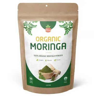 Organic Moringa Powder-USDA Certfied-Superfood Boost For Smoothies Tea Cooking • $16.98