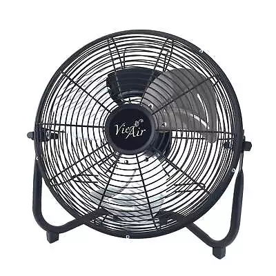 VieAir 12  High Velocity All Metal Tilting 3 Speed Floor Fan • $32.81