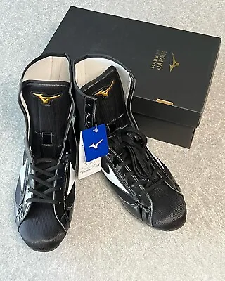 MIZUNO 27.5cm/ US 9.5 Boxing Shoes Finisher MID Black×White 21GA2310 NAOYA INOUE • $579.58