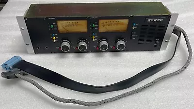 $4200 • Buy Studer A810 VU Meter Bridge With 2 VU Meters & Speaker, PN 1.810.390.00