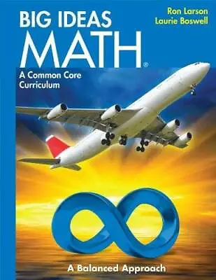 BIG IDEAS MATH: Common Core Student Edition Blue 2014 - Hardcover - ACCEPTABLE • $5.58