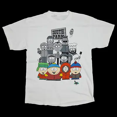 $20.99 • Buy Vintage 90’s South Park Animated Series TV Show Cartoon T-Shirt White