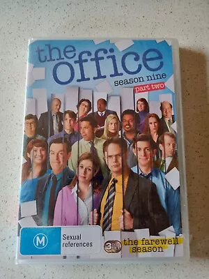 The Office Us Season 9 Part Two 3-disc Set Brand New Sealed. Free Post & Tracked • $14.99