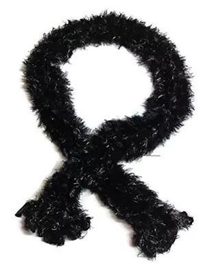 Magic Scarf - Super Soft Scarf - Black & Silver • $11