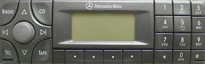 Mercedes Benz SL/SLK 129 99-02 Class Radio Model 3302 With Bluetooth Streaming  • $475