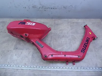 1987 Suzuki FA50 Moped S768-1) Pink Main Frame Chassis No Title • $110