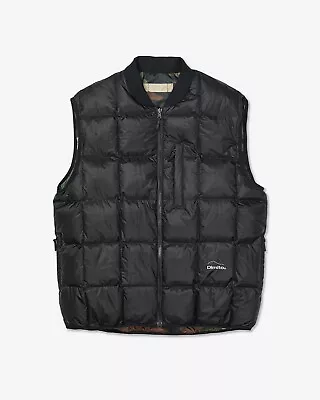 NWT Unisex Dimito 22 Reversible Down Vest $200 M Black Camo Water Repellent Snow • $150