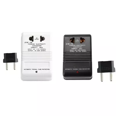 Compact And Efficient 220V240V To 110V120V Voltage Converter Transformer • £12.67