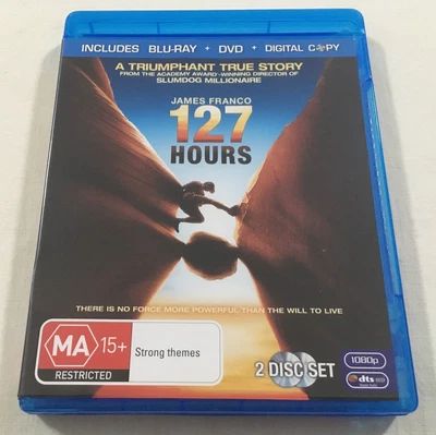 $13 • Buy 127 Hours (2010) - Blu-Ray Region B | Like-New | James Franco | Danny Boyle