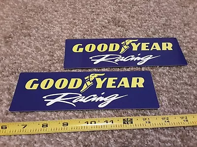 $6.95 • Buy Lot Of 2 Goodyear Racing Tires Decals Stickers Nascar NHRA PDRA Outlaw 