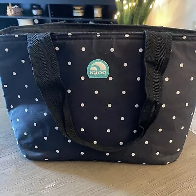 Igloo “polkadots” Insulated Lunch Bag New • $9