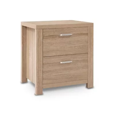 Artiss Bedside Table Drawers Side Table Storage Cabinet Nightstand Pine MAXI • $66.95