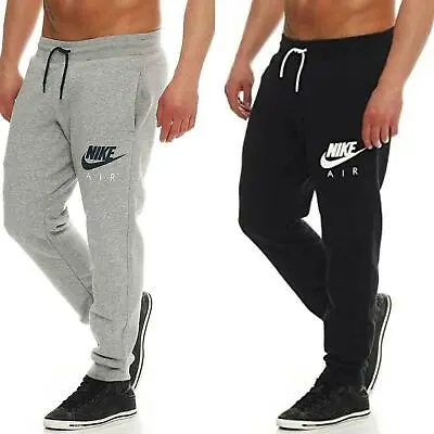 Nike Air Mens Fleece Joggers Tracksuit Bottoms Jogging Sweatpants • $43.57