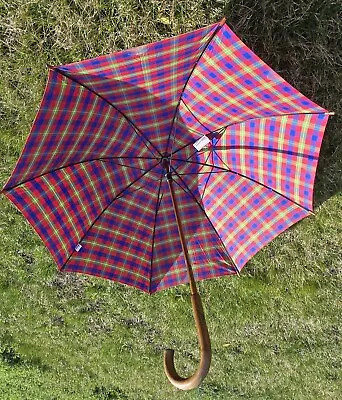 Vintage Umbrella Totes With Wooden Handel • $10