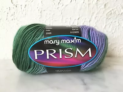 Mary Maxim Prism Gradient Color Acrylic Yarn - 1 Skein Color Still Waters #2005 • $9.95
