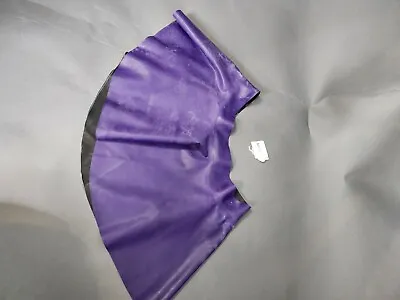 Reversable Purple & Black Latex Circle Skirt  Size 3x • $50