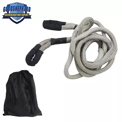 Gray Recovery Kinetic Tow Rope 7/8 X20ft Energy Truck Tow Snatch Strap 30840 LBS • $47.89