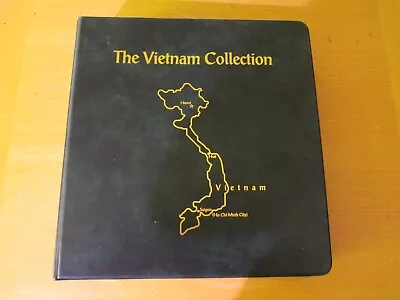 2005 The Vietnam Collection Stamp Album Binder W/ Unused Pages 1958-2003 Mystic • $40