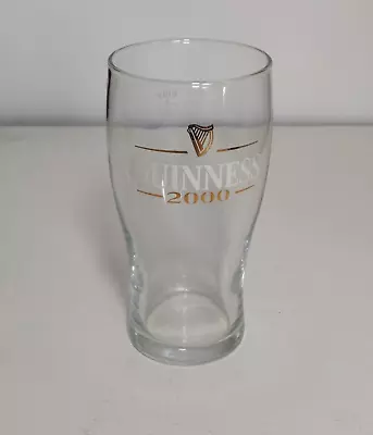 £15 • Buy Vintage Collectable Guinness 2000 Pint Glass RARE