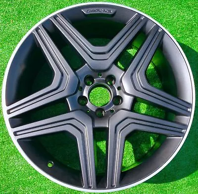 Factory Mercedes Benz ML63 Wheel Black GLE OEM AMG 21 In GLE63 1664012302 85264 • $799