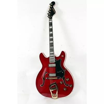 Hagstrom '67 Viking II Hollowbody Guitar Transparent Wild Cherry 197881061326 OB • $895.99