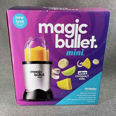 MAGIC BULLET Mini Ultra Compact Size Personal Blender 14oz MIN10100 NEW! • $24.50