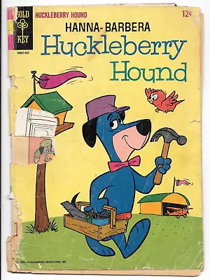Huckleberry Hound #27 ~ 1965 Gold Key Comics Hanna-Barbera Pixie Dixie Mr Jinks • $7.99