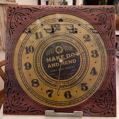 Make Do And Mend Part And Parcel Vinyl MustardYellow Single Side W/Clock Etching • $25