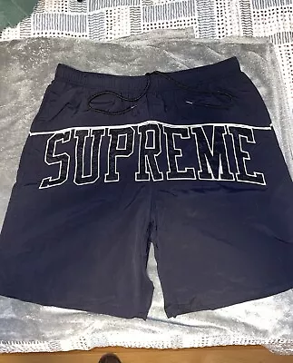 Supreme Arc Water Shorts Sz XL Black Lightly Used • $250