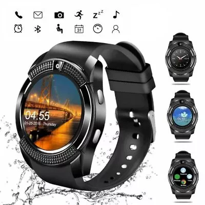 Smart Watch Sport Waterproof Bluetooth Fitness Tracker Heart Rate Monitor OS IOS • $32.99