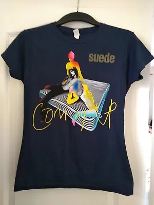 SUEDE Band Coming Up Album T Shirt Tour Dates Brett Anderson Size M • £24.99