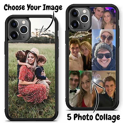 Custom Photo Collage Phone Case Cover Personalised Picture For Samsung & IPhone • £7.99