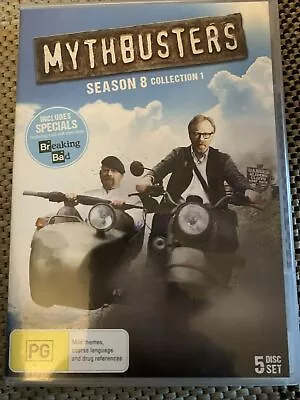 Mythbusters : Season 8 : Collection 1 (DVD 2013)plus  Christmas Special • $30