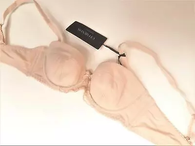 32A Bra Charnos Superfit Multiway Underwired Light Padded Balcony Almond New • £5.95