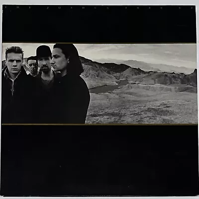 U2 - Joshua Tree Vinyl Gatefold LP - With Poster - Island Records - 1987 - Rock • $60