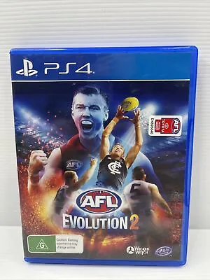 AFL Evolution 2 Sony PlayStation 4 - PS4 Game AUS EXCLUSIVE COMPLETE VGC • $50