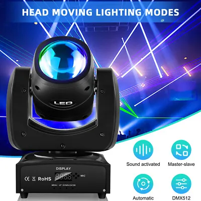 150W LED Moving Head Light RGBW Beam DJ Stage Lighting Party Wedding Light DMX • $79.19