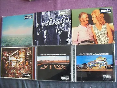 Oasis : JOB LOT - 4 Cds + 2  Dvd Singles • £4.99