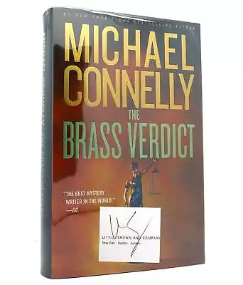 Michael Connelly THE BRASS VERDICT Signed 1st Edition 1st Printing • $115