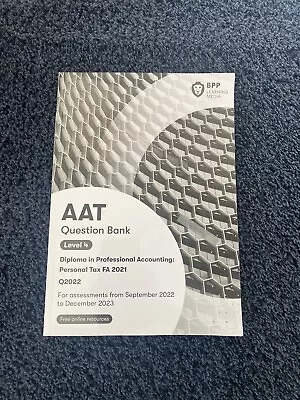 AAT Personal Tax BPP Question Bank FA 2021 • £5