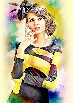 Victoria Justice  Superstar Model Diva   1/5  ACEO Art Print Card By.Marci • $9.99