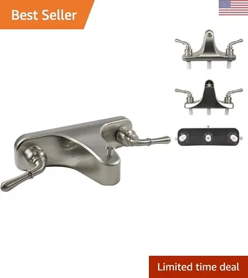 Mobile Home Tub/Shower Faucet - 8  Center-Set Design With Brushed Nickel Finish • $83.99