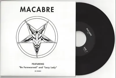 Macabre (Pentagram)  Be Forewarned/Lazy Lady  7 Sleep Baroness Valkyrie Mastodon • $59.99