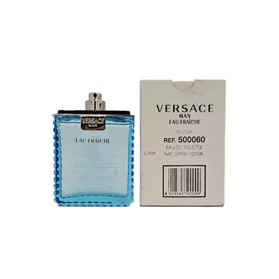 Versace Man Eau Fraiche 3.4 Oz / 100 Ml EDT Spray For Men - WHITE BOX • $35.49