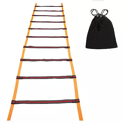 Portable Speed Agility Ladder Fitness Football Training Foot Practice Equipment • $25.38