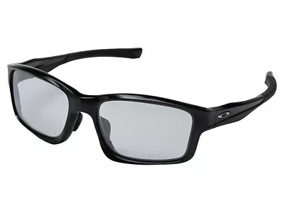 Oakley Chainlink Sunglasses OO9252-02 Black/Titanium Clear Iridium Asian • $99.99